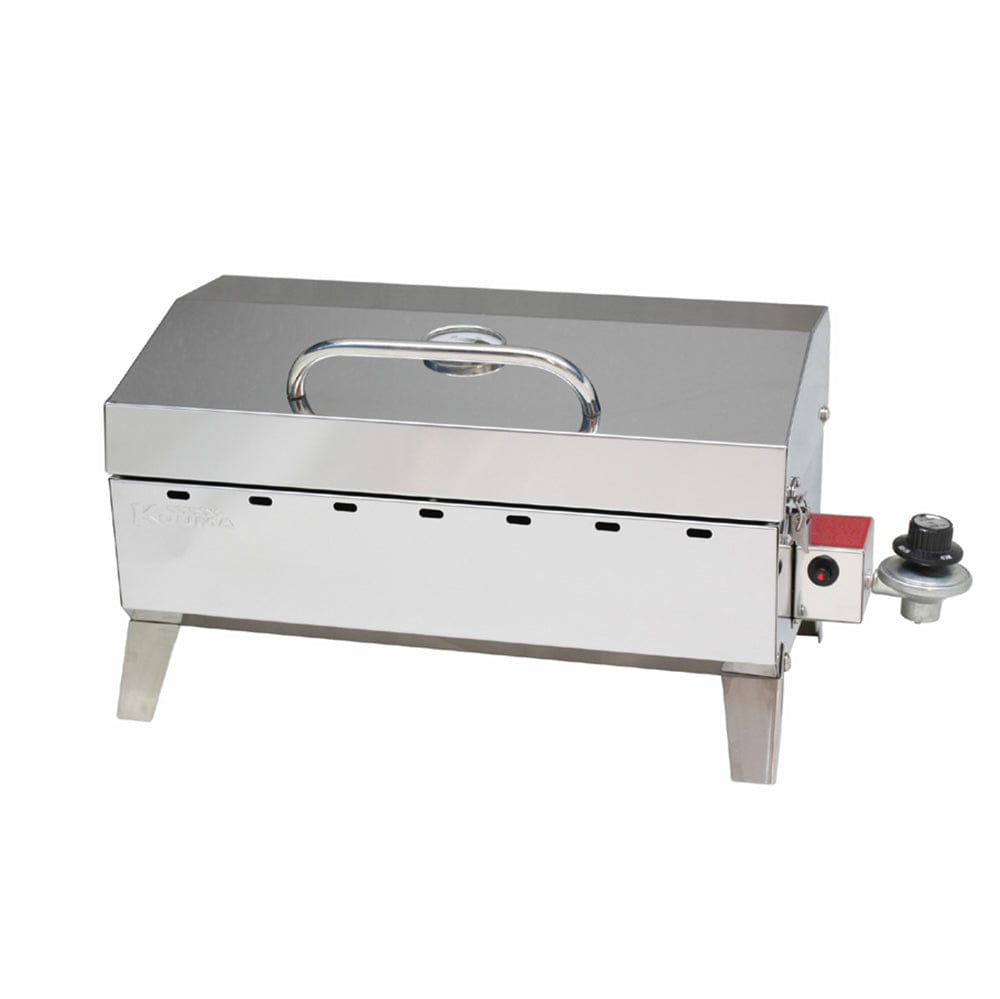 Camco 58135 Stow N Go 160 Portable Gas Grill W/ Built in Thermometer