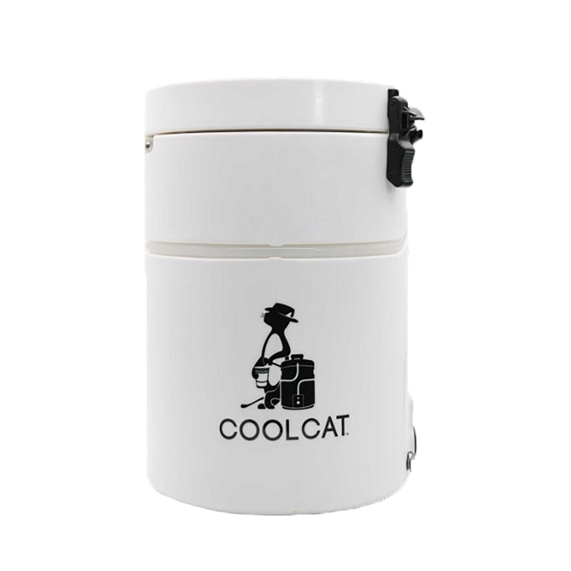 CoolCat Cooler Ice Cap Automatic Beverage Dispenser 3252-1 (White)