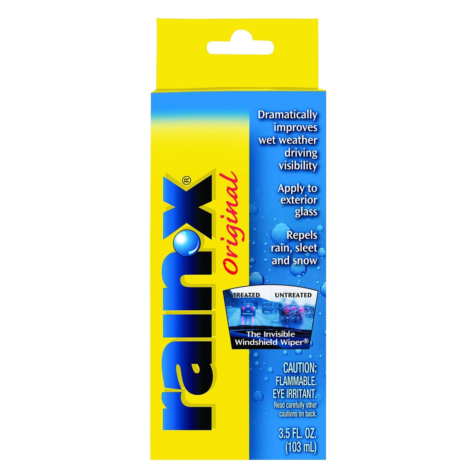 Original Glass Water Repellent 3.5 Oz. Rain X 800002242