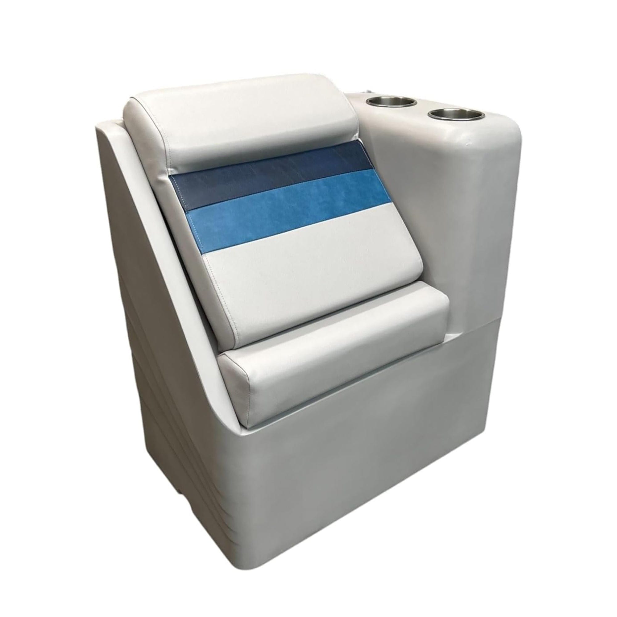 Horizon Mfg. Premium Series Right Radius Lean Back Gray/Navy/Blue 3016-ABDK