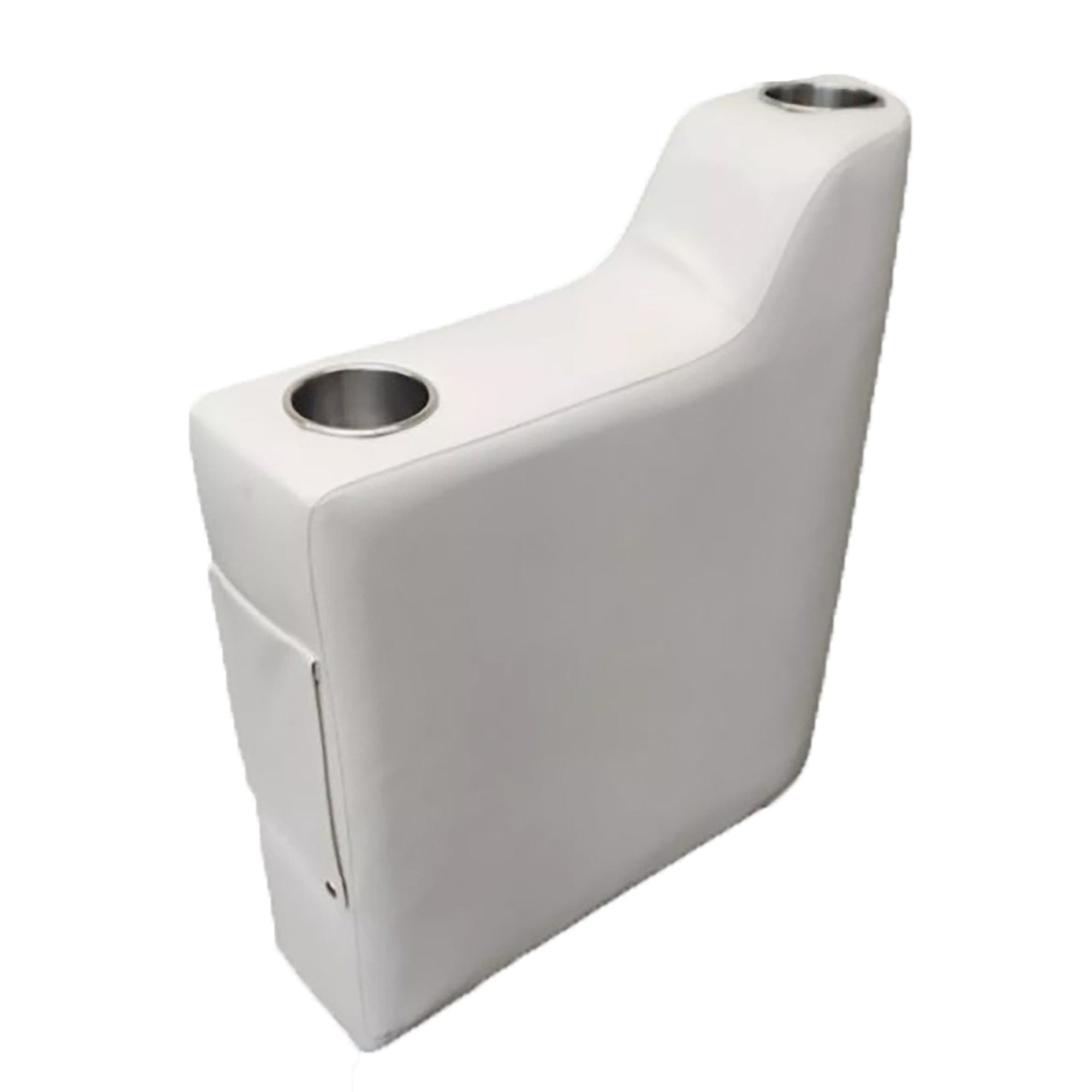 Horizon Mfg. Premium Series Left Hand Pontoon Armrest  White 3018-AA