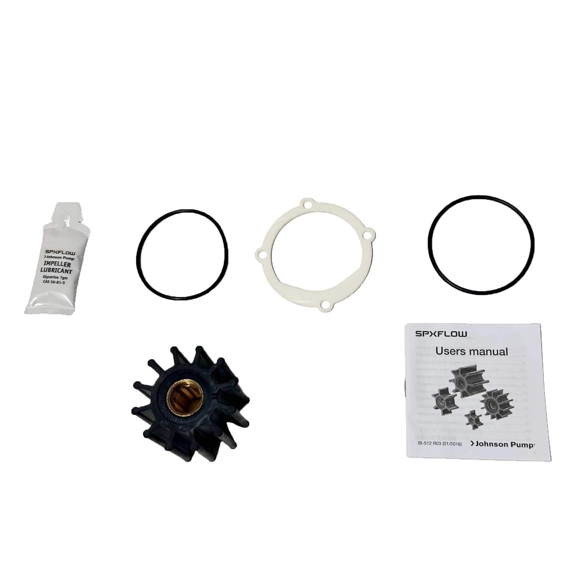 Impeller Kit F6 W Thread Mc97 Johnson Pump 09-812BT-1