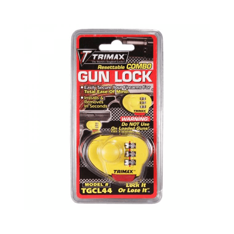 Trimax TGCL44 Max Security Combo Gun Lock