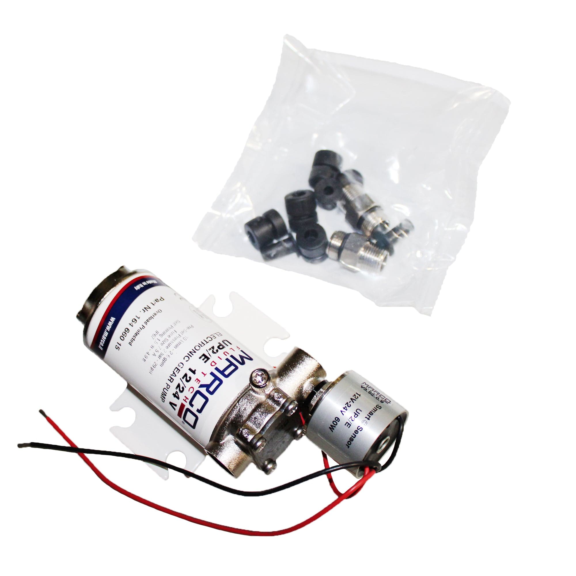 Mate M164-660-15 Marco 12/24V UP2/E Electronic Water Systems Pump 2.6 GPM 3/1.5A