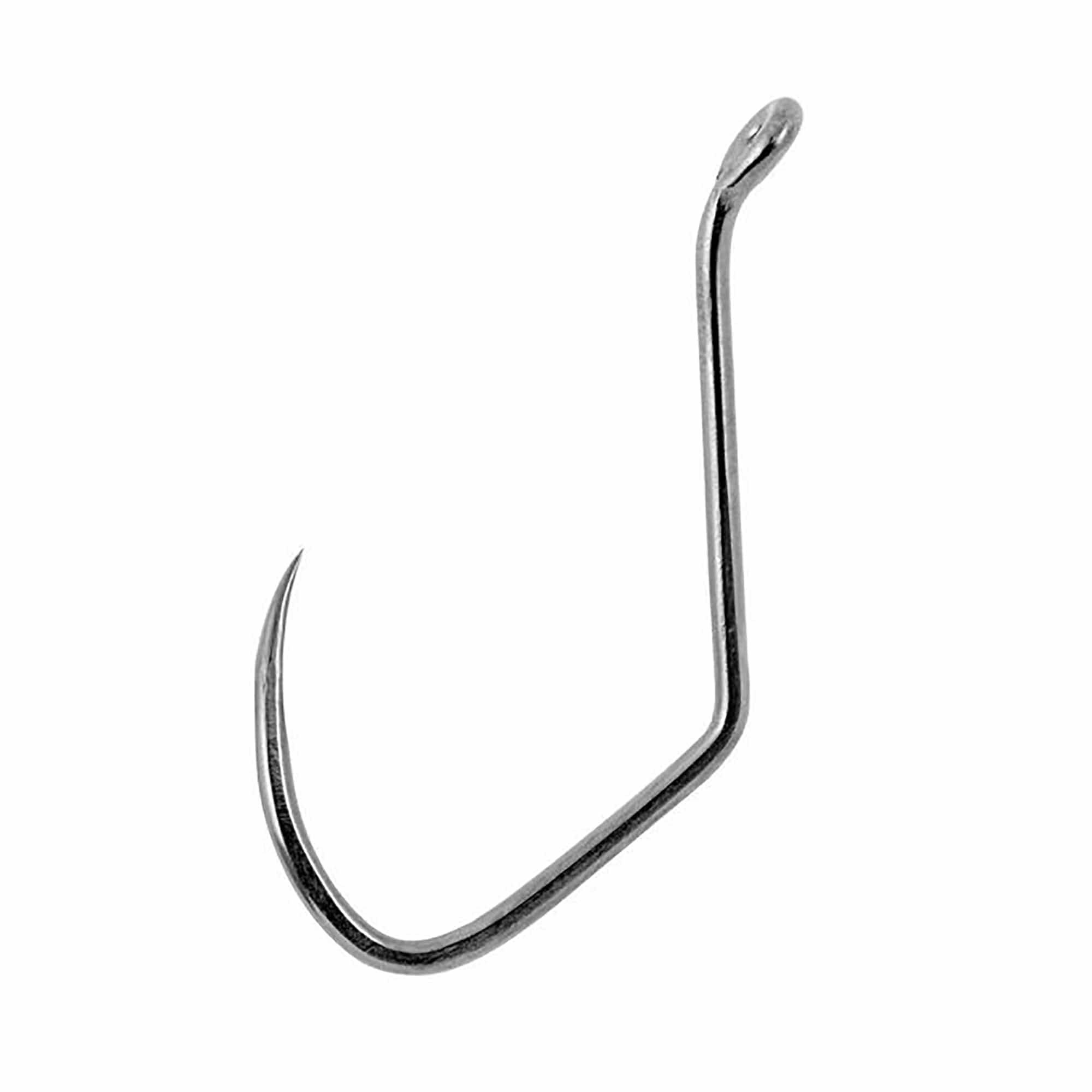Matzuo 141012-1 Sickle Octopus Hook (Pack of 25), Black Chrome
