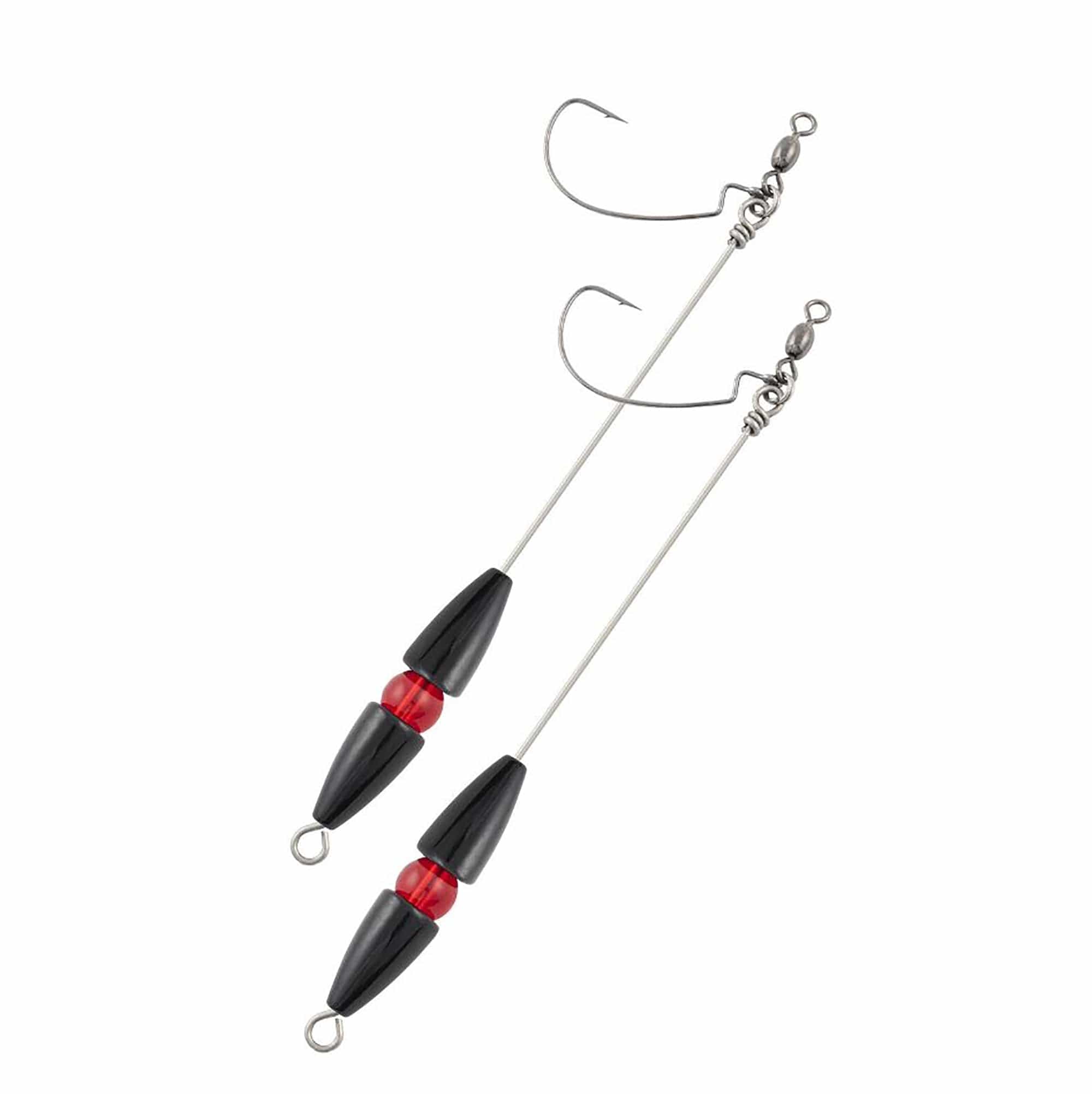 Tokyo Rig 1oz 1/0 Black Nickel, 2 Pack - Matzuo MTZ-TR2PK-11/0