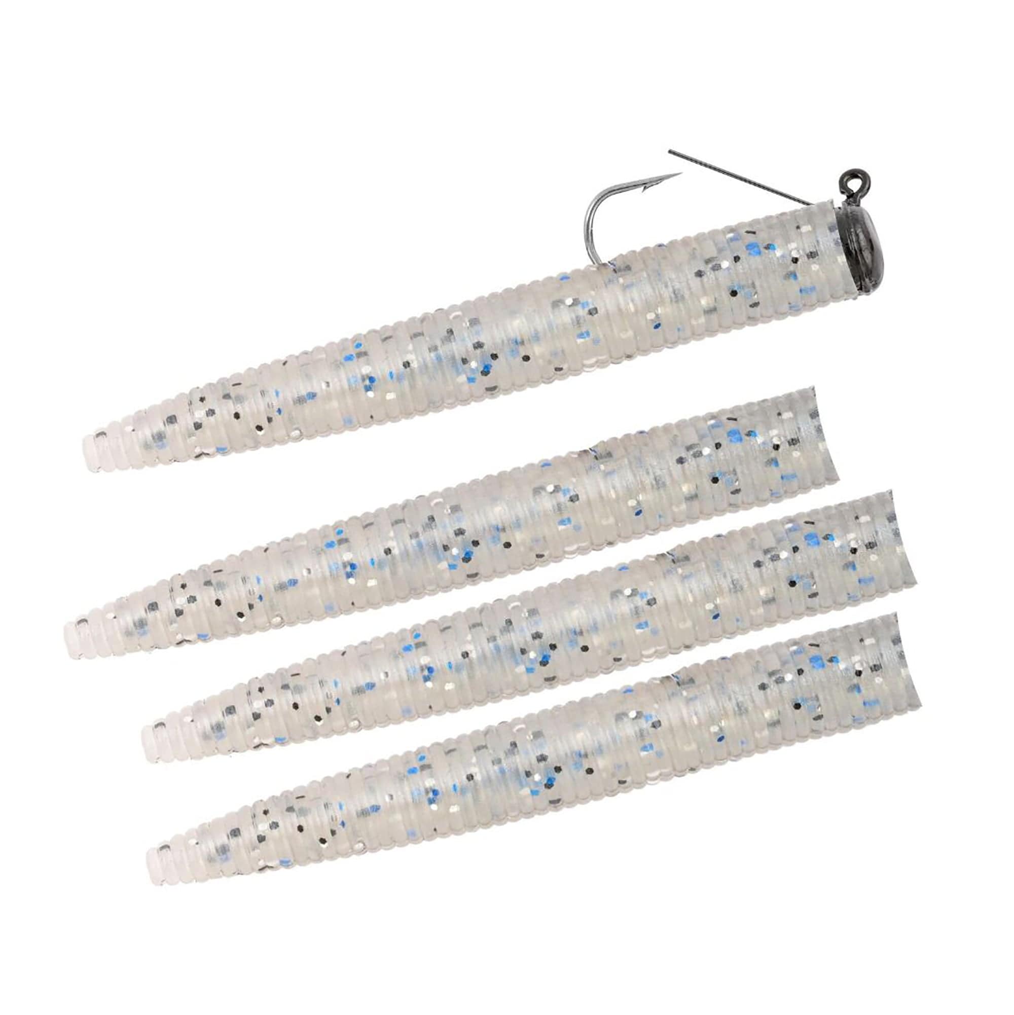 1/16 Weedless Ned Rig, Smoke, 4 Pack - Matzuo MZMFW116-SM