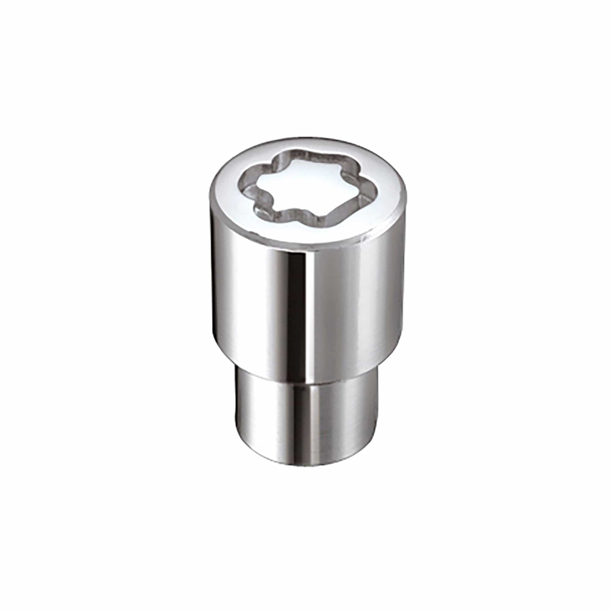 Wheel Lock Set 7/16-20 Nut Reg. .58" Shank, Dual 3/4 & 13/16 Hex, 1.38"Oal-chrome McGard 21122
