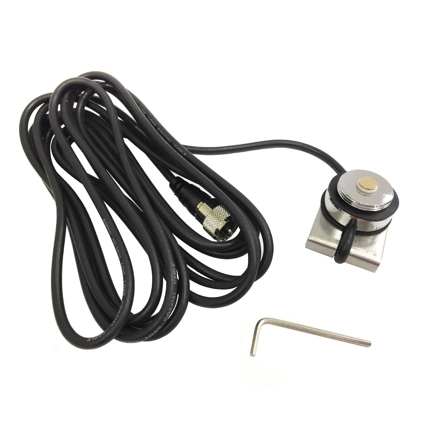 Opek AM-209-17 NMO Trunk Lip Mount W/ 17ft. RG-58U