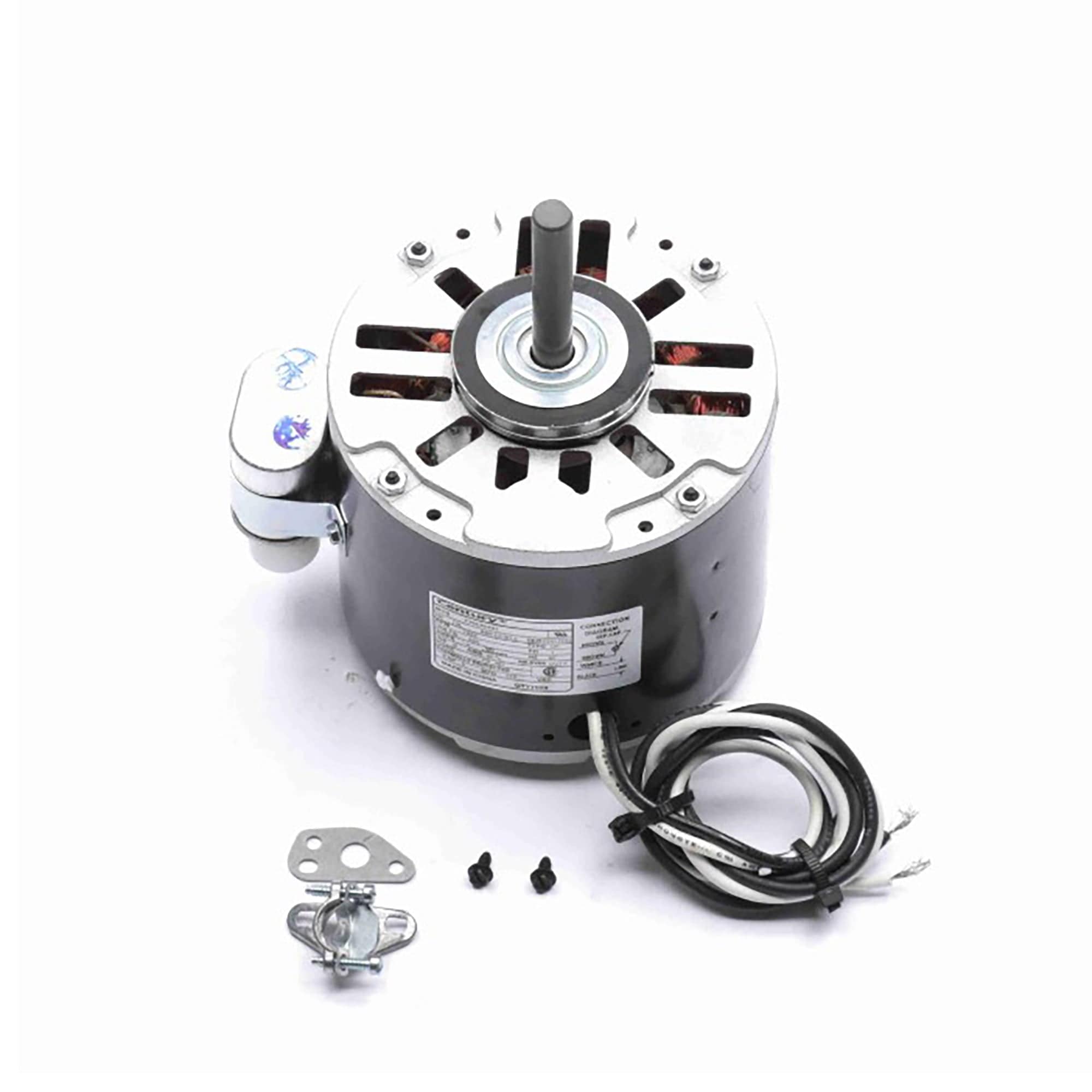 Century OTY1024 OEM Replacement Motor, 1/4 HP, 1 Ph, 60 Hz, 230 V, 1625 RPM, 1 Speed, 48 Frame, SEMI ENCLOSED