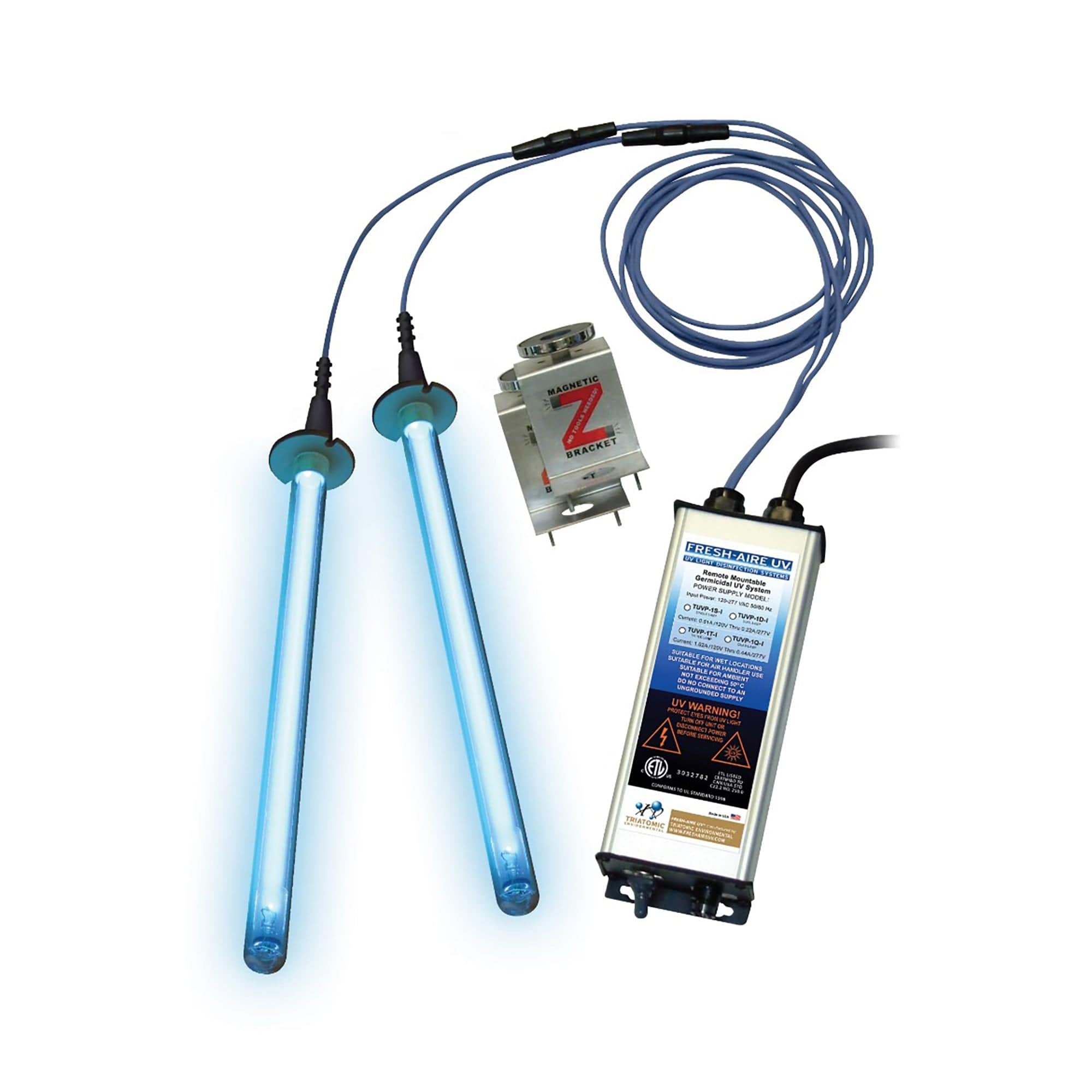 Fresh-Aire UV TUV-200D-I AHU Dual UV Light, 110 to 277 VAC, 0.5 A