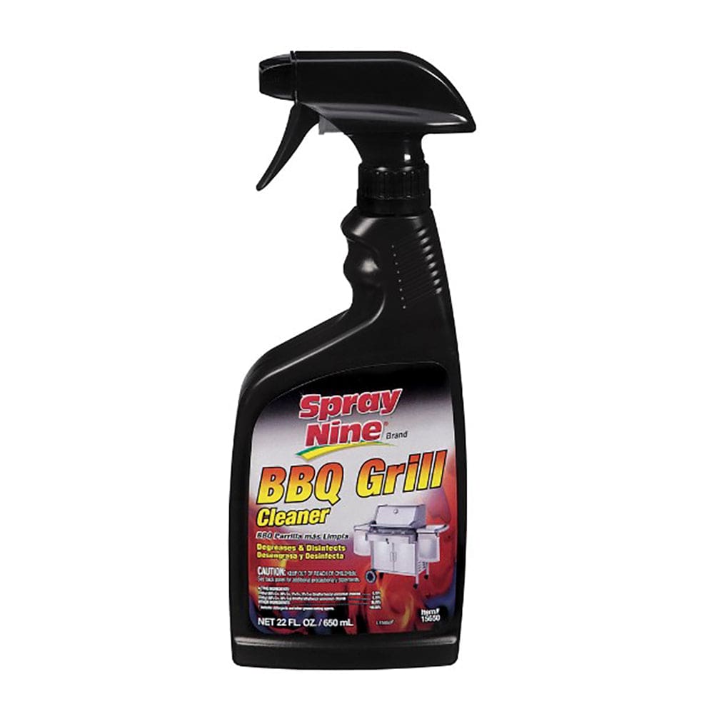 BBQ Grill Cleaner 22 Fl Oz Trigger Spray Bottle - Spray Nine 15650