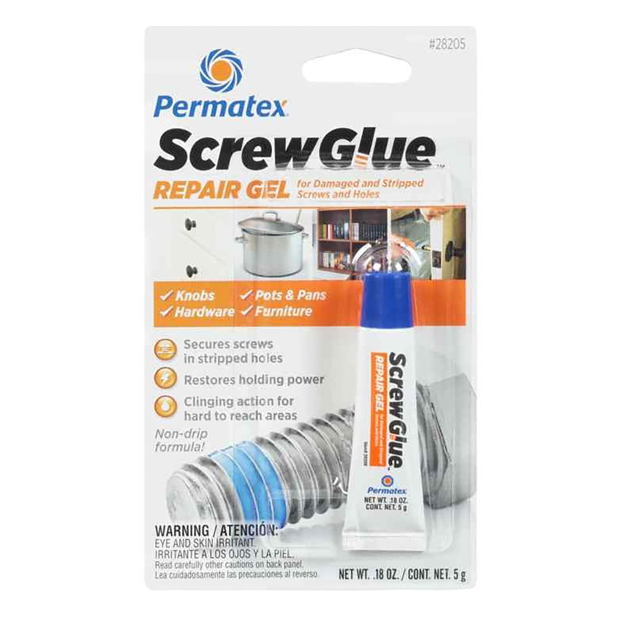 ScrewGlue 5g Repair Gel 28205 Permatex