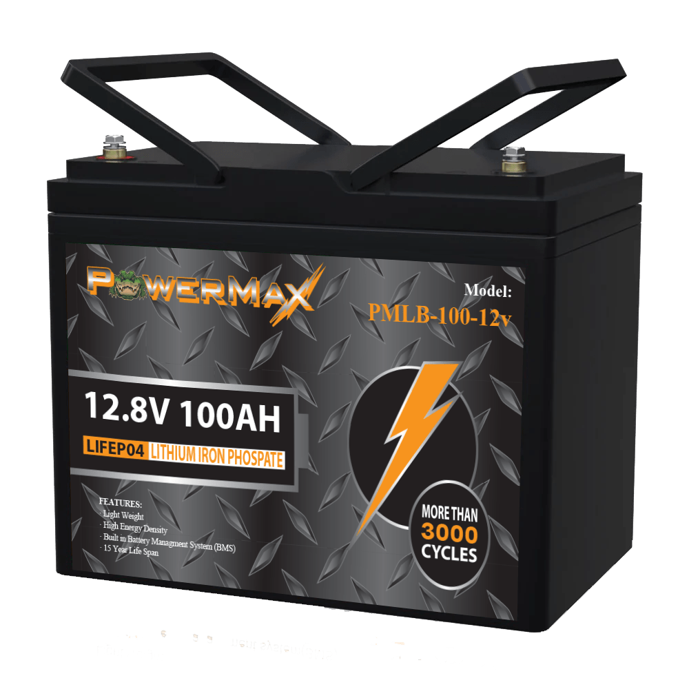 PowerMax PMLB Series Lithium Battery, 12V 100A