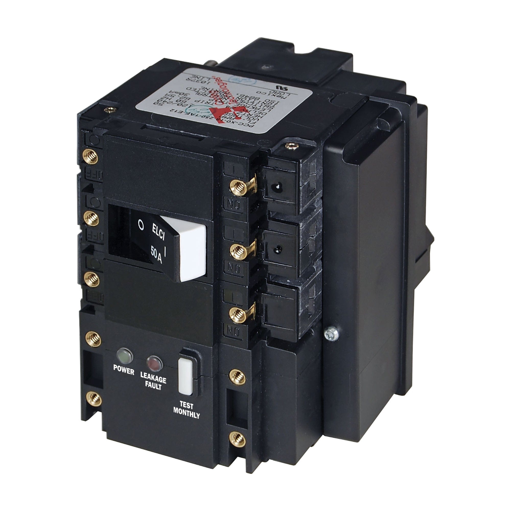 C-Series ELCI Main Circuit Breaker 12- / 240V AC Blue Sea Systems 3104