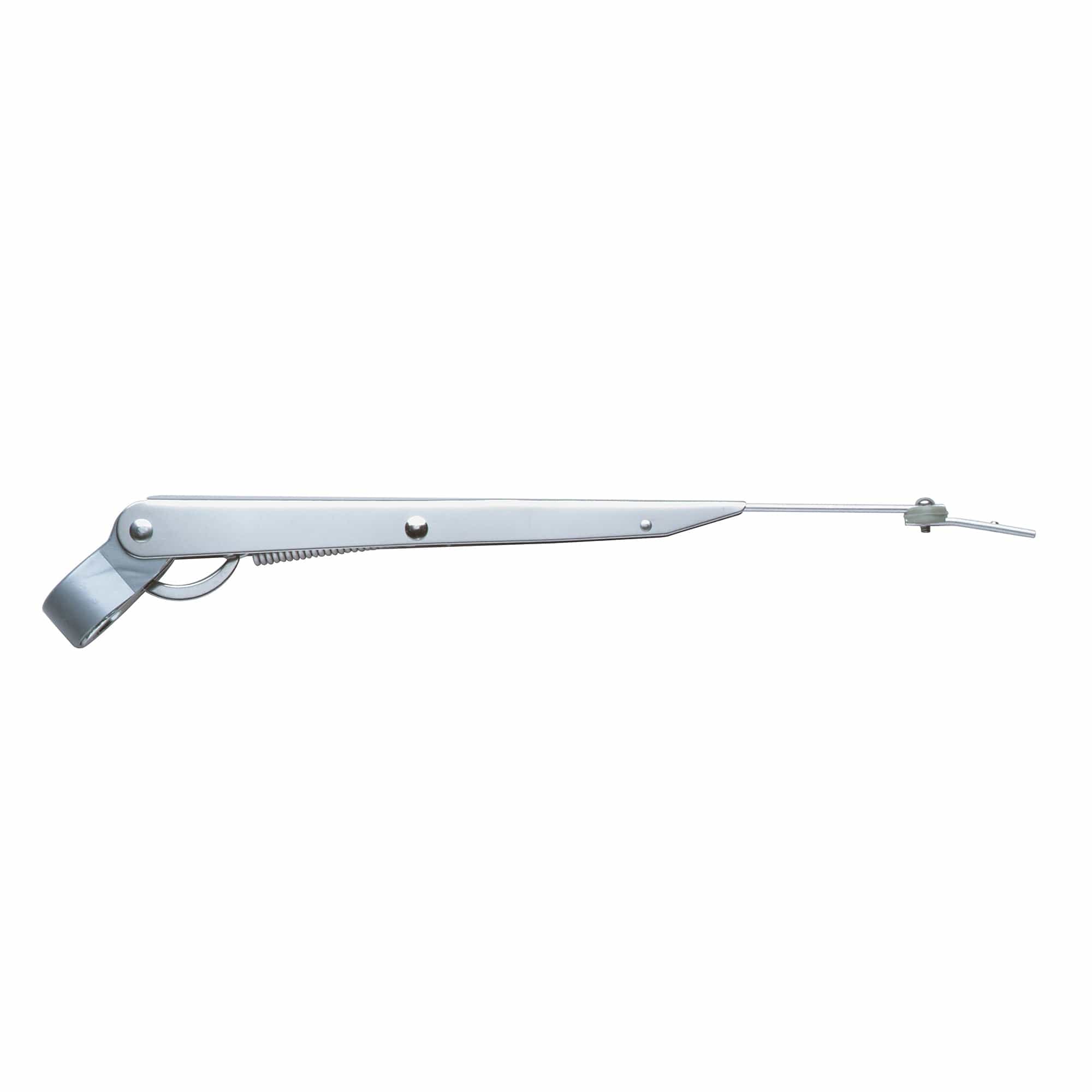 Deluxe Stainless Steel Single Wiper Arm, 10"-14" Adjustable - Marinco 33007A
