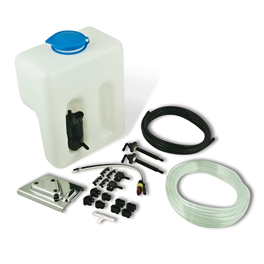 Complete Windshield Washer Kit for Deluxe Arms - Marinco 33505