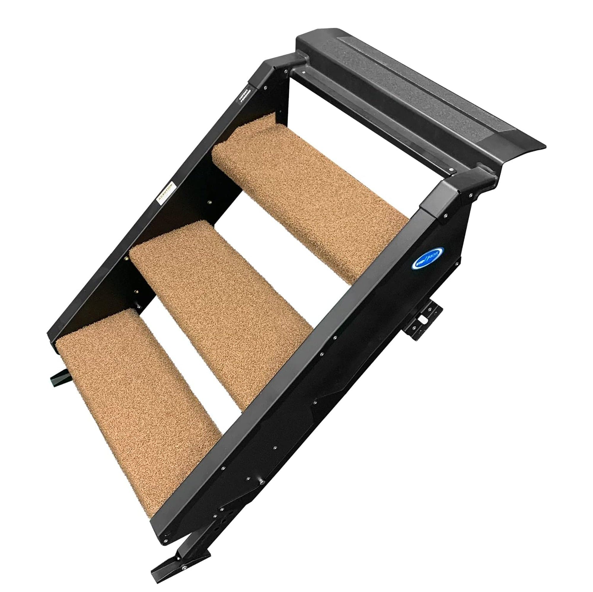 Prest-O-Fit 2-0519 Trailhead Step Rug 19.5" w/ 3 Piece Set | Fits Morryde 2nd Generation , Bucksin Brown