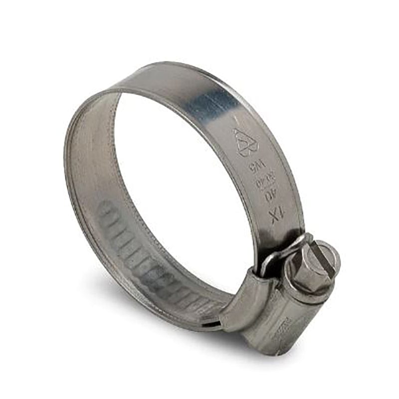 PYI 07-HC4-0B Hose Clamp, SS, SAE 20, 30mm - 40mm, 1.18" - 1.57" - 10 Pack