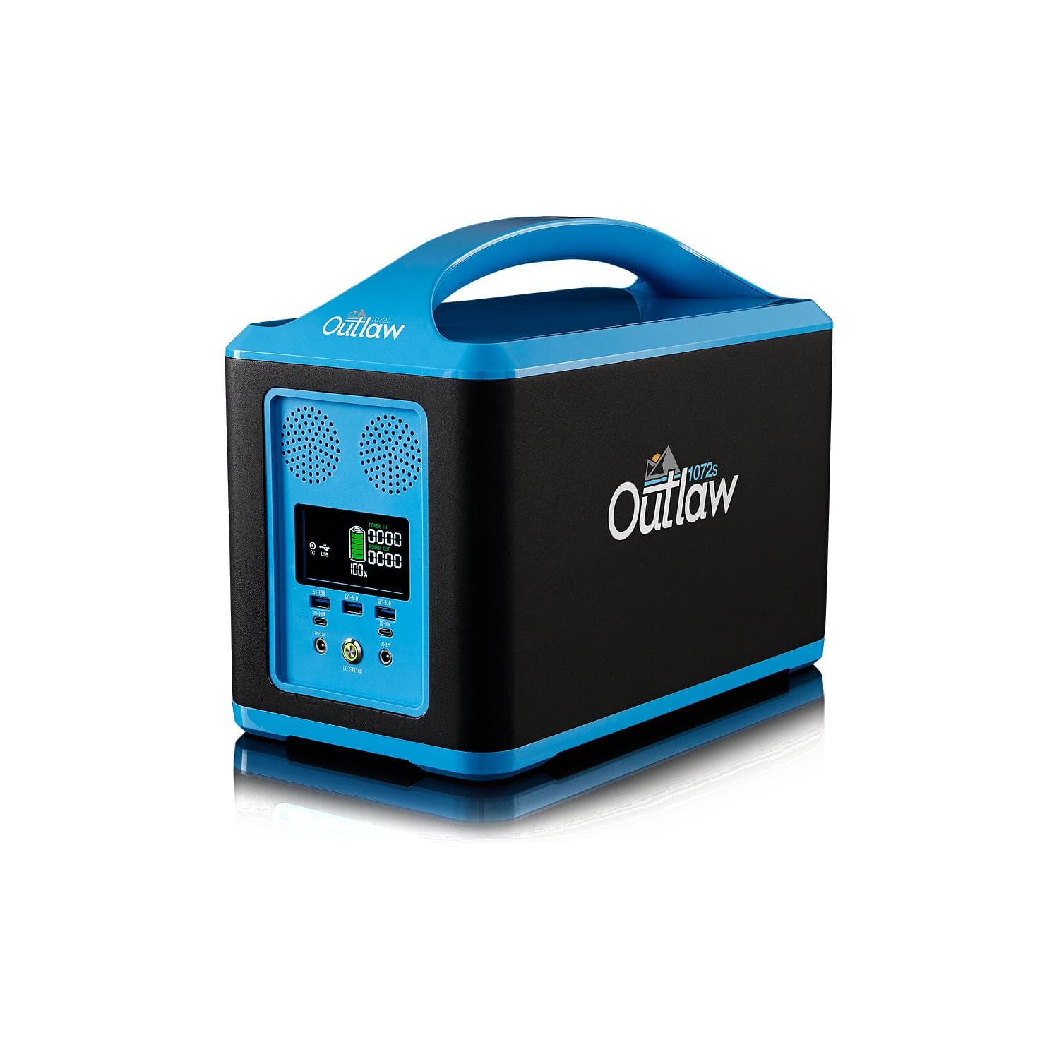 ReLion Outlaw 1072S Portable Power Station - 72A Lithium Battery w/ 1000W Inverter