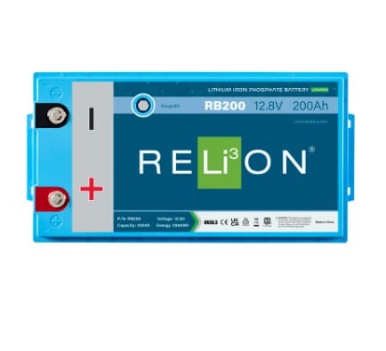 RELiON RB200 12V 200Ah Deep Cycle Lithium Battery