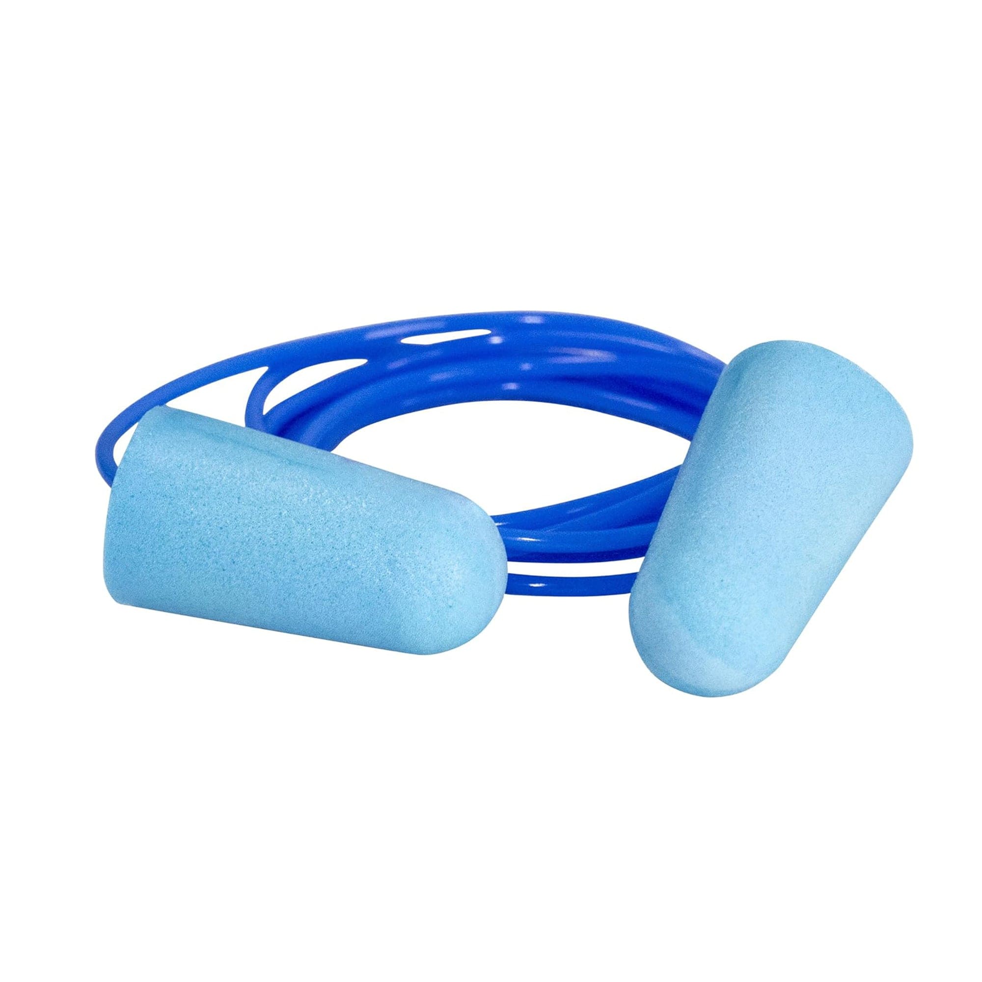 Corded Foam Ear Plugs - Box of 100 Pairs - SAS Safety Corp. 6101-B