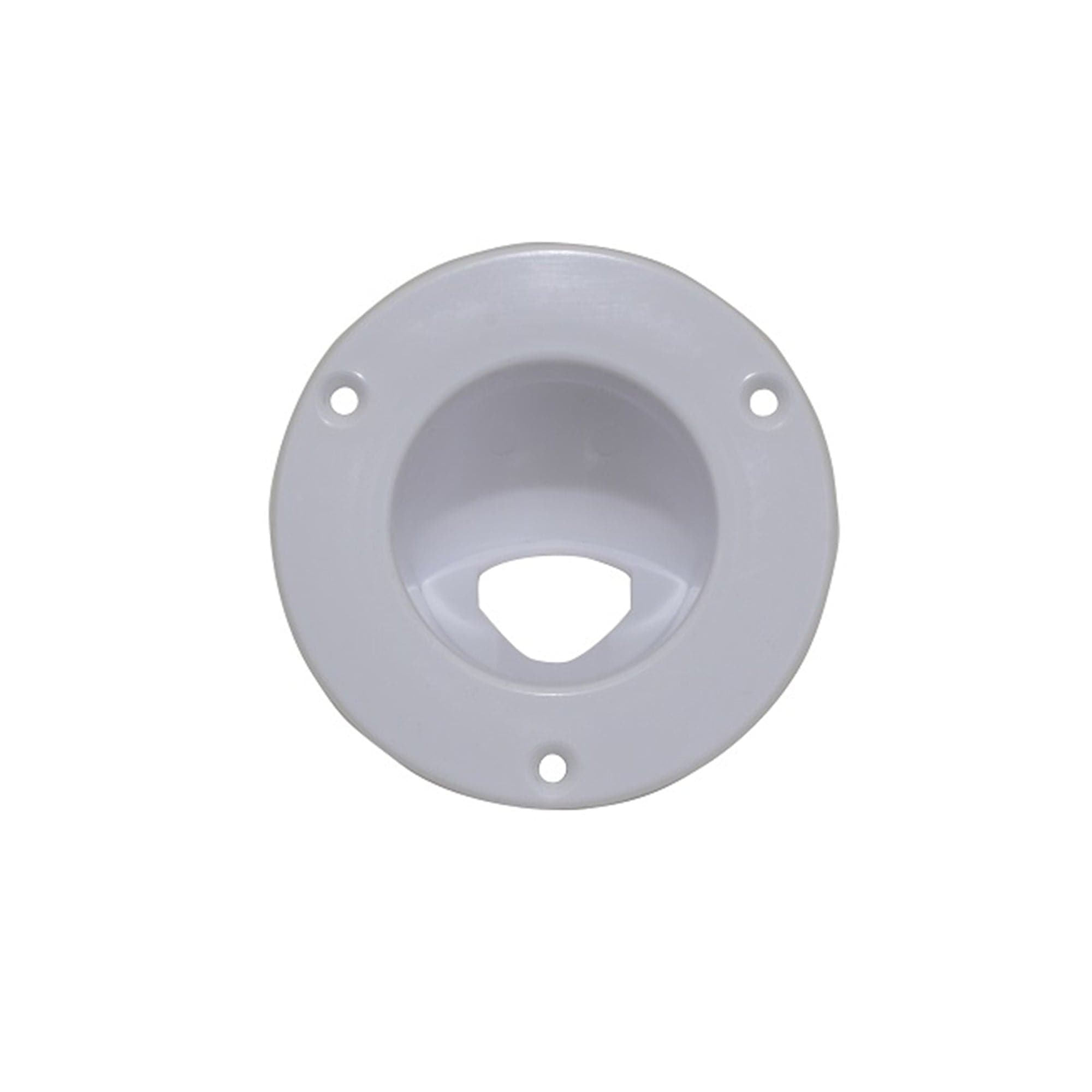 Scandvik 10031 White Cup Replacement for Vertical Recessed Showers