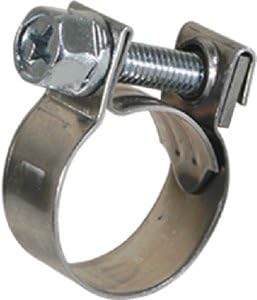Stainless Steel 304 Mini Hose Clamp # 9 (10 Pack) Scandvik 13509