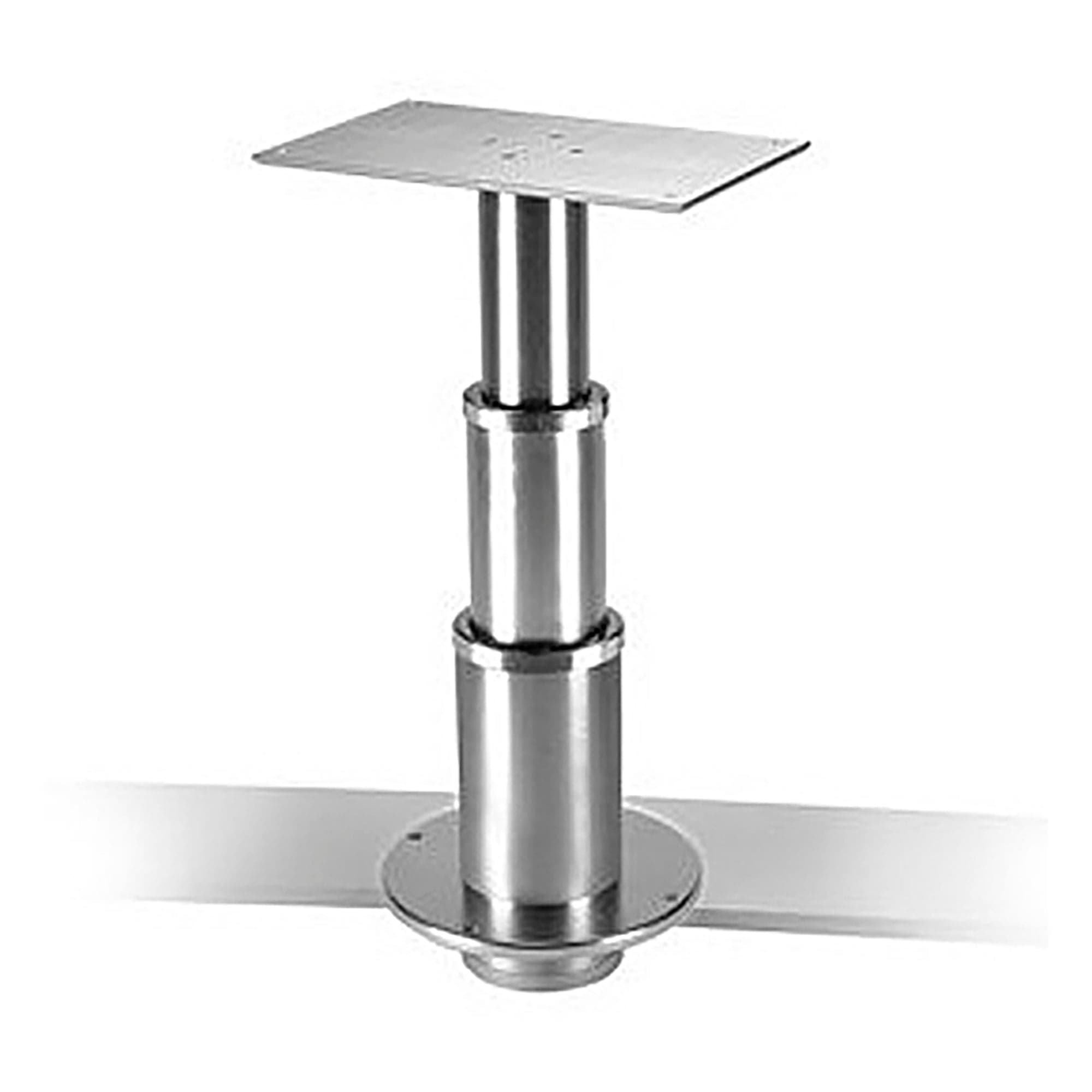 Scandvik 40148 Table Pedestal Gas Free Standing 17-29"