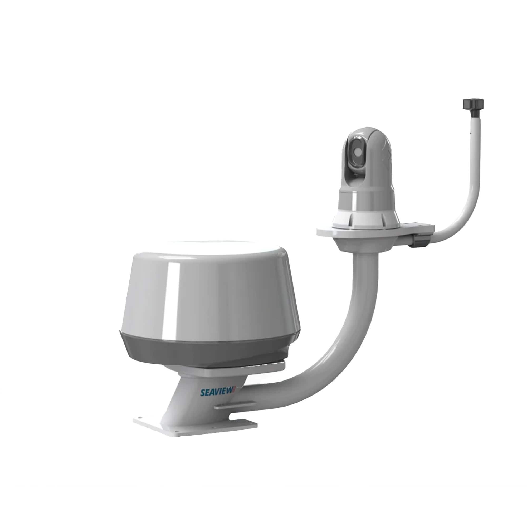 Seaview PMADM4M1 Dual Mount Pre-Drilled for 18"-24" Closed Dome Radar, 16"-18" Satellite Dome / Searchlight, Camera
