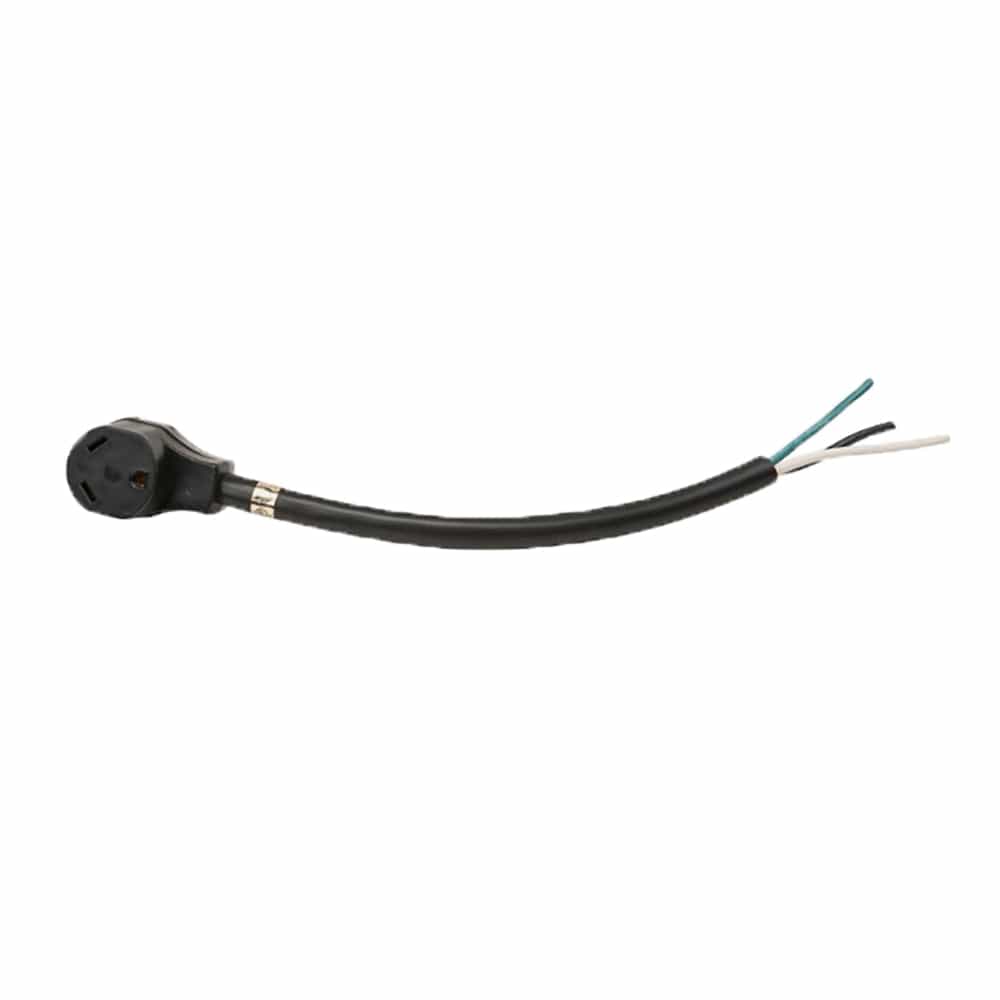 10/3 18" Female Only Power Supply Cord - Southwire 30A18FOST