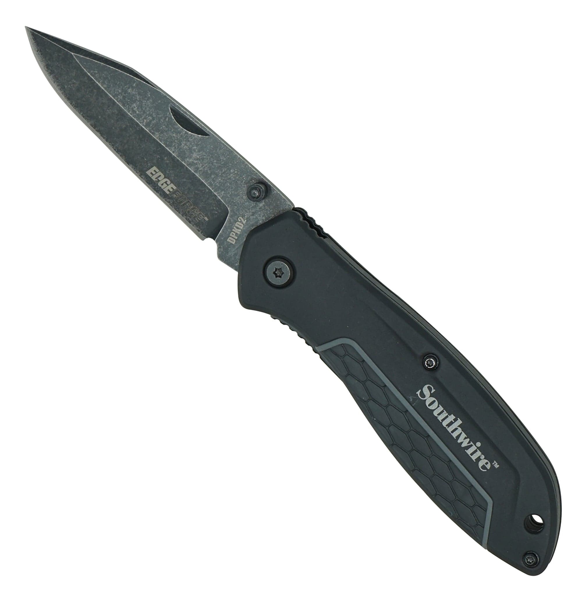 EDGEFORCE Drop Point Folding Knife (TRI) - Southwire DPKD2