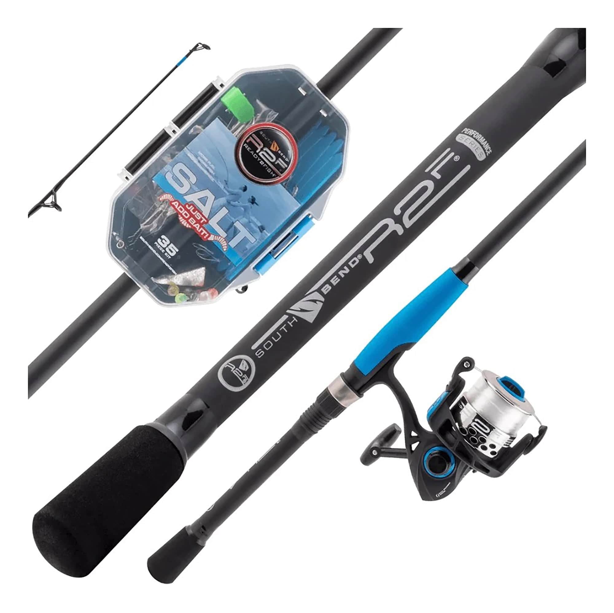 Just Add Bait Telescopic Spin Salt Fishing Reel SouthBend R2F4-JABS-S