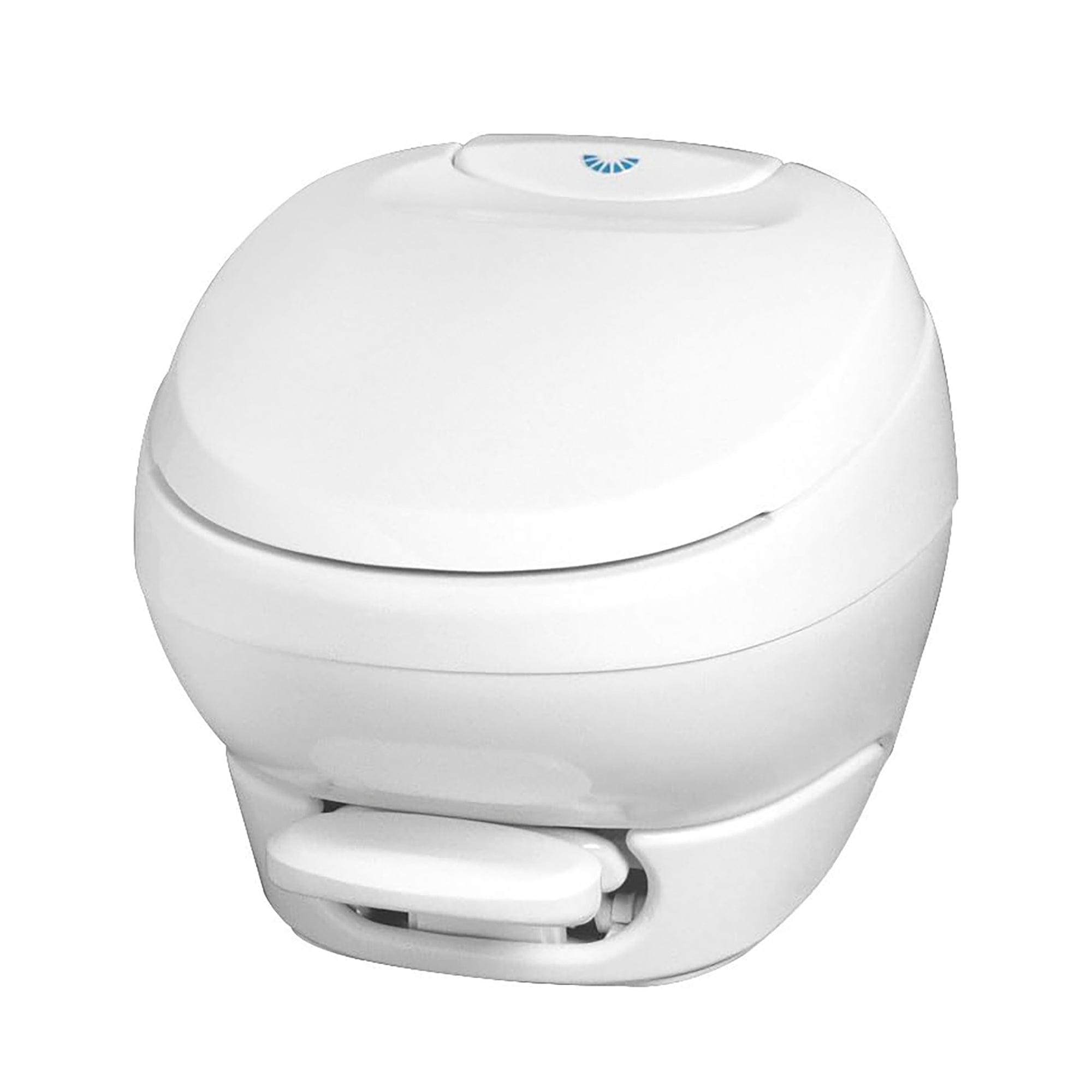 Aqua-Magic Bravura RV Toilet Pedal Flush , Low Profile White - Thetford 31120