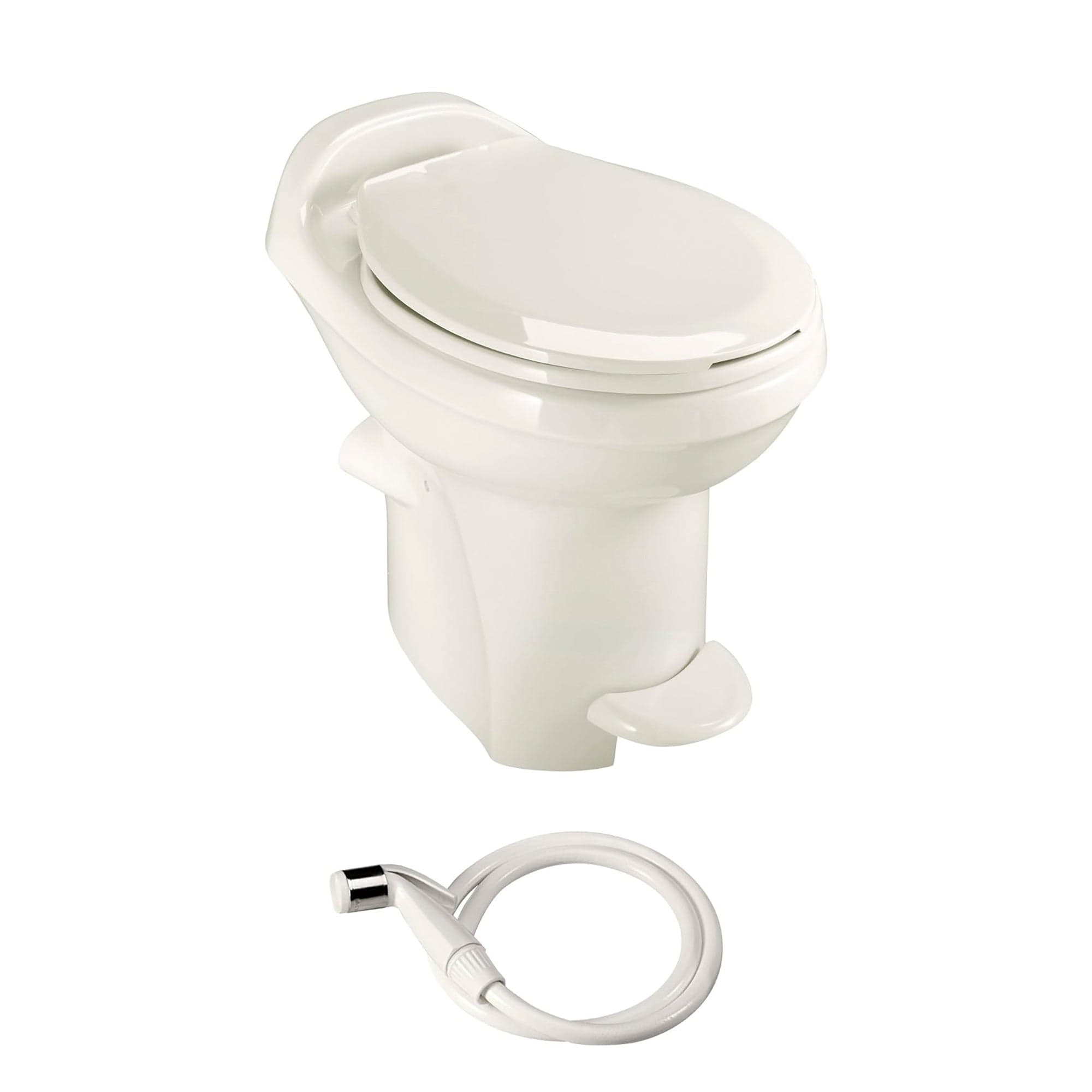 Thetford 34435 Aqua-Magic Style Plus RV Toilet with Water Saver ,High Profile - Bone