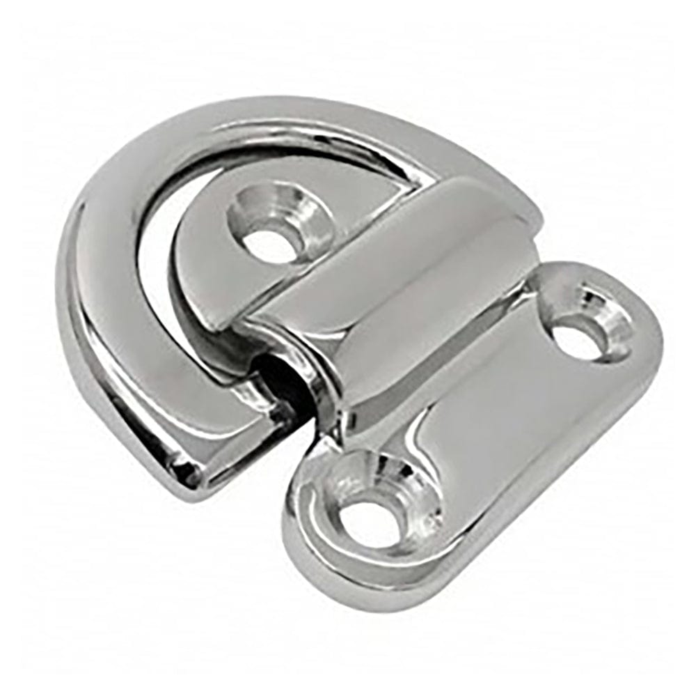 Versachock Vcpadeye Folding Pad Eye, Stainless Steel, Works With Tie Downs Versachock VCPADEYE