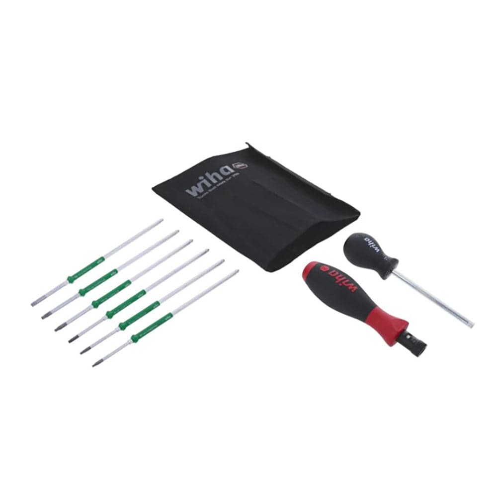 Wiha 28597 TorqueControl Set with TORX Blades in Pouch, 8 Piece