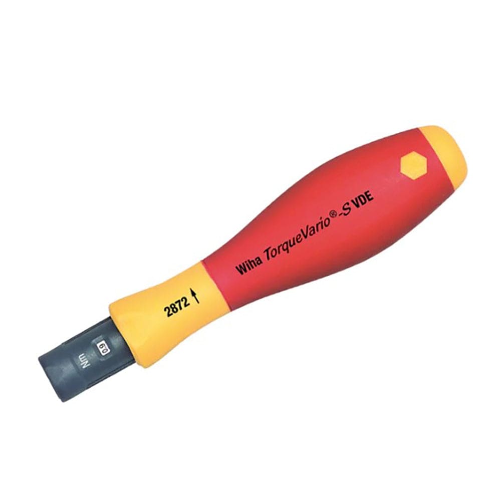 Insulated TorqueVario-S Handle 5-18 In / Lbs - Wiha Tools 28724
