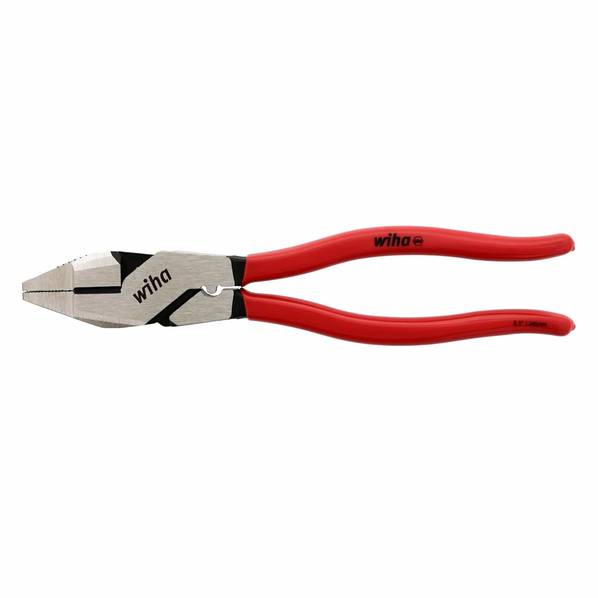Classic Grip Lineman’s Pliers W/ Crimpers 9.5 Inch Wiha Tools 32624