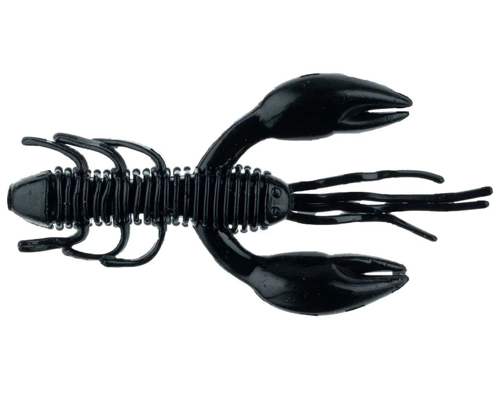 Netbait Zaga Craw Black Bait Lure 2" X76501