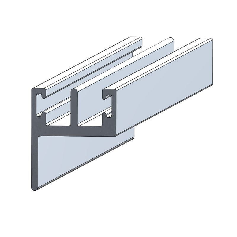 Taco Marine Slide Track, 7/16" Anodized 12’ A52-0084VEL12