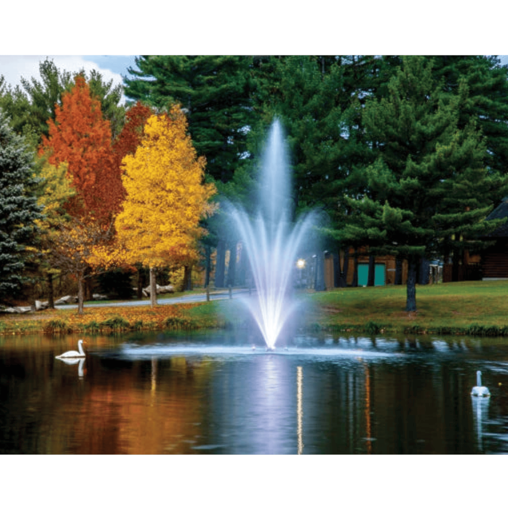Amherst Fountain, 2 Hp 230 V, 250 Ft 10-3 Scott Aerator 13248.250