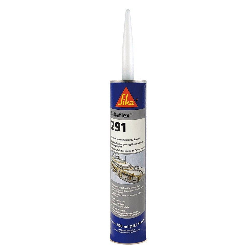 AP Products Sikaflex-291, Black, General All-Purpose Fast Cure Marine Adhesive and Sealant
