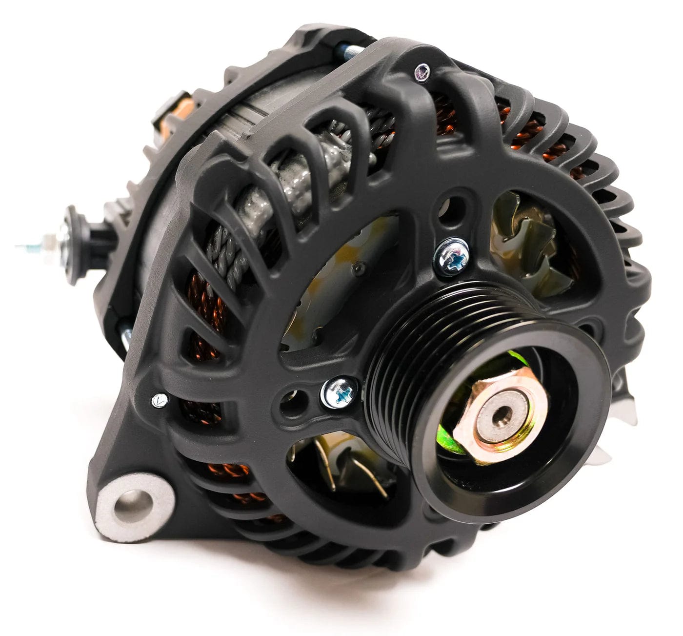 ARCO Marine Zeus High Output Internal or External Alternator A275L N62 CLUTCH Pulley with Regulator - A275L-12-N62-IE-50K6CP
