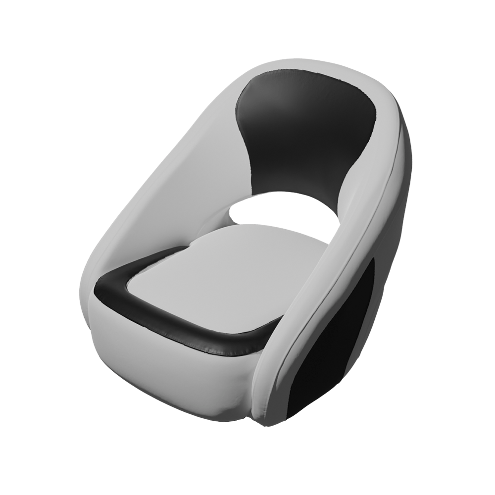 Caladesi Smooth Bucket St Grey/black Taco BA2-25GRY-BLK