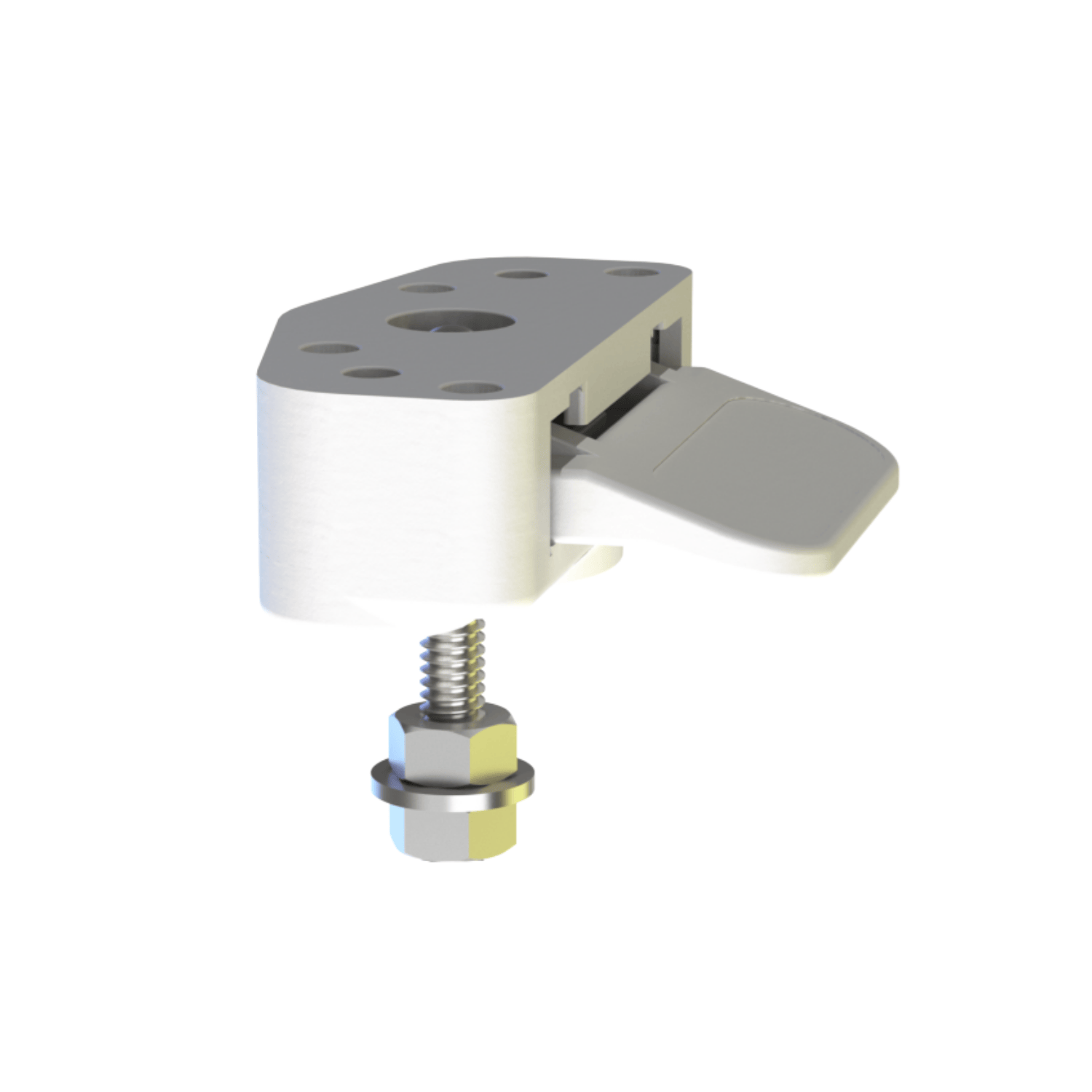 Sundeck Latch - Medium, White Taco Marine F45-0339-75W-1
