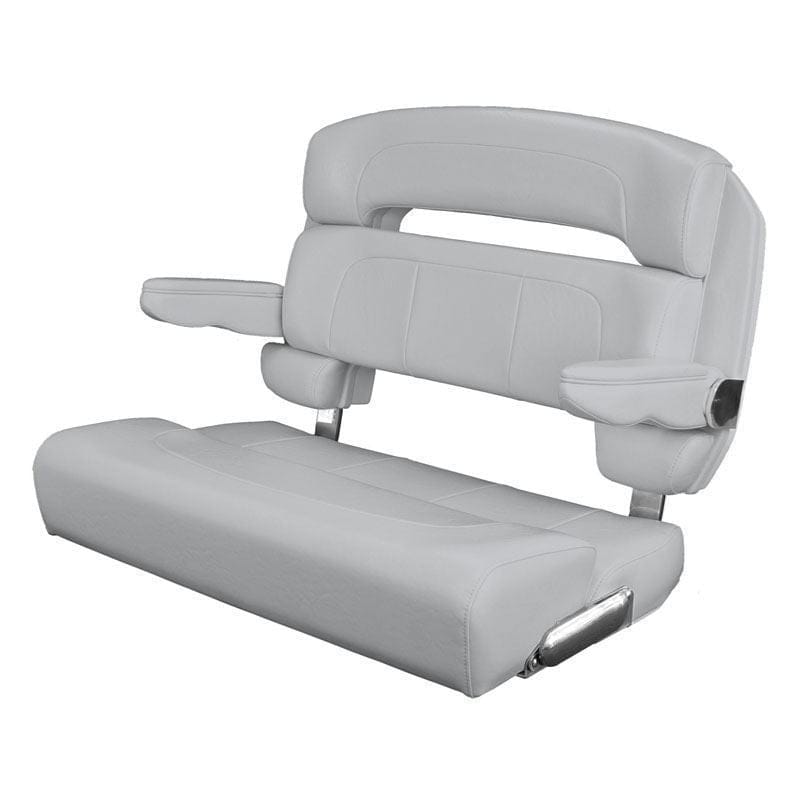 Taco Bench Seat 36" Capri Deluxe White Single HA1-36WHA-7-0000-0-0