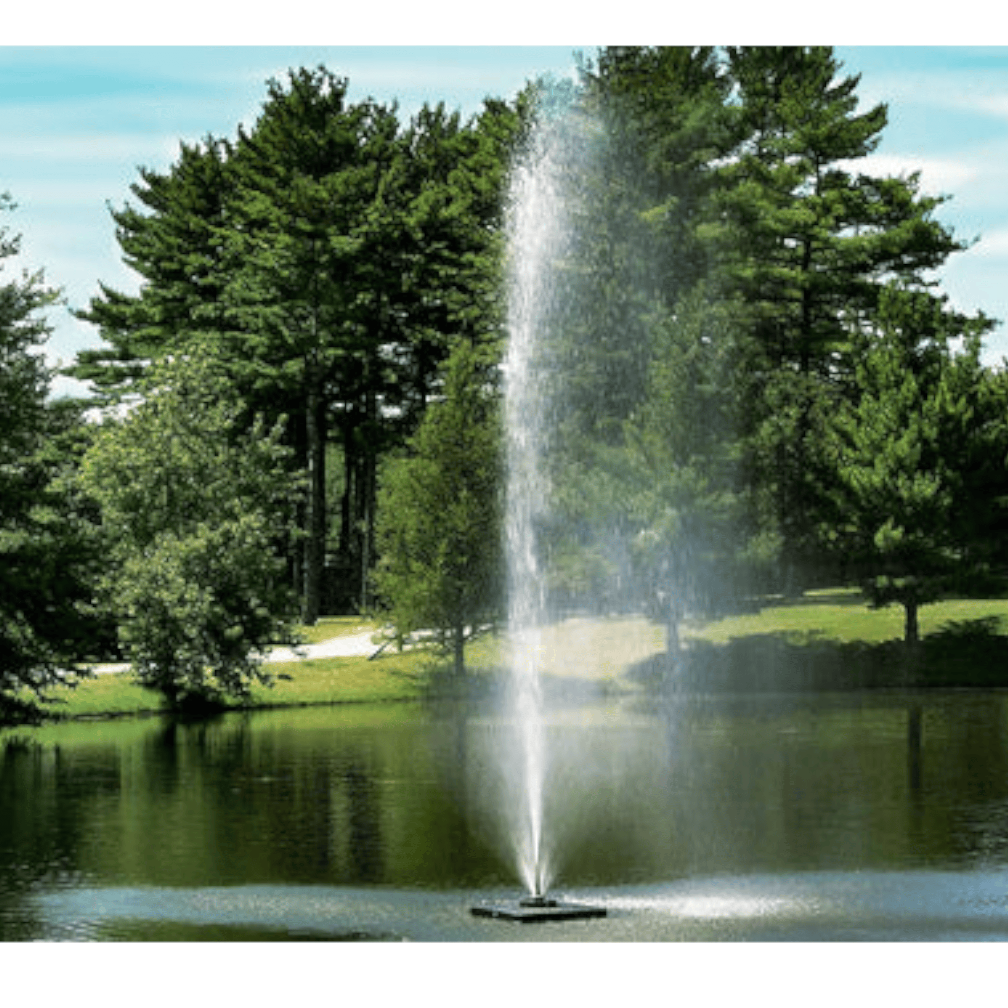 Jet Stream Fountain, 1 Hp 115 V, 100 Ft 10-2 Scott Aerator 13555