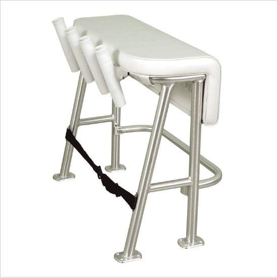 Taco Metals L10-2005BSA-1 Neptune III Leaning Post W/ Folding Footrest