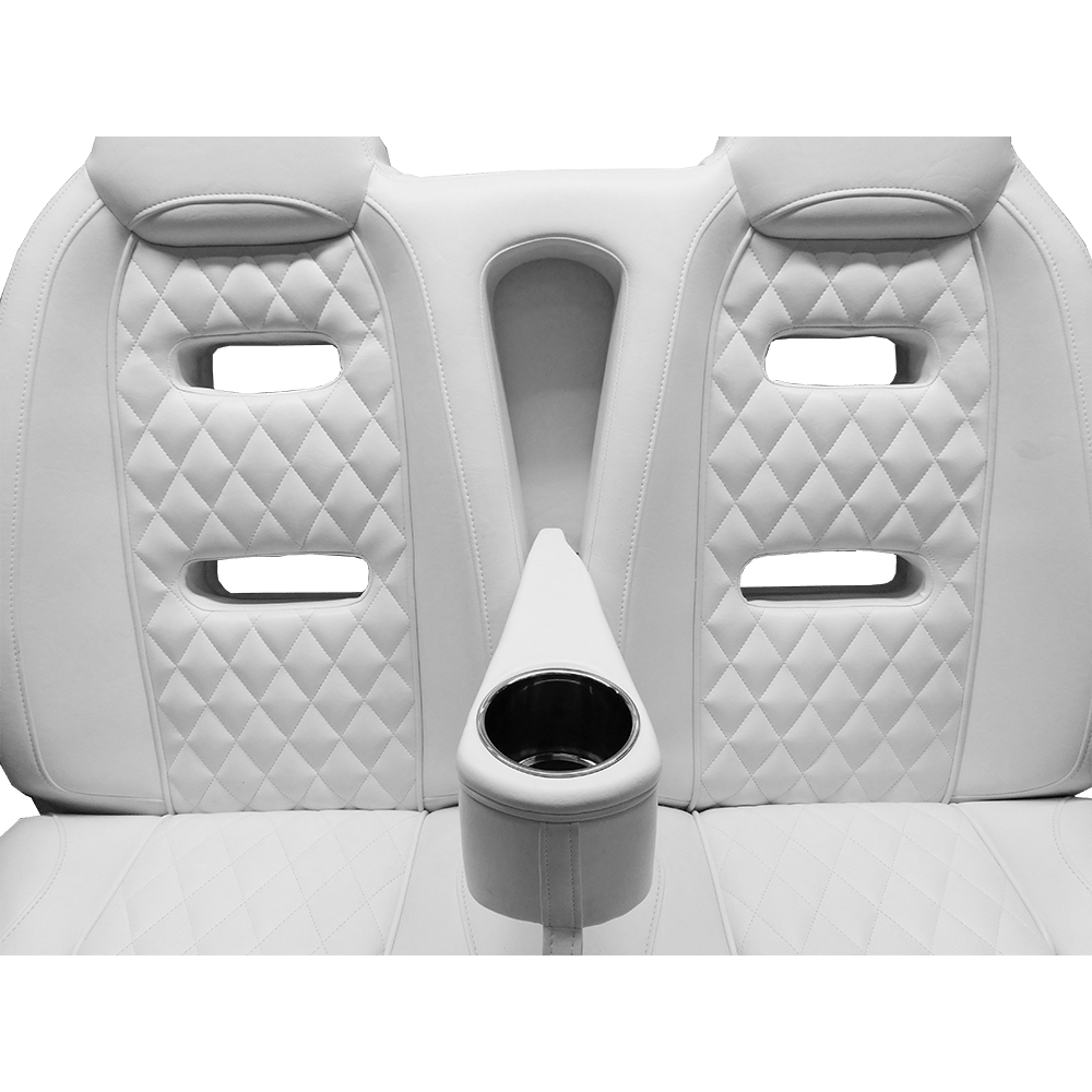 Taco Marine Open Water Sport Bench 44" Double HA12-44-0-WHA-BA